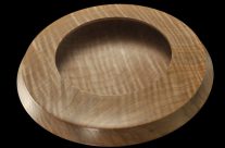 Curly Maple Wood Bowl