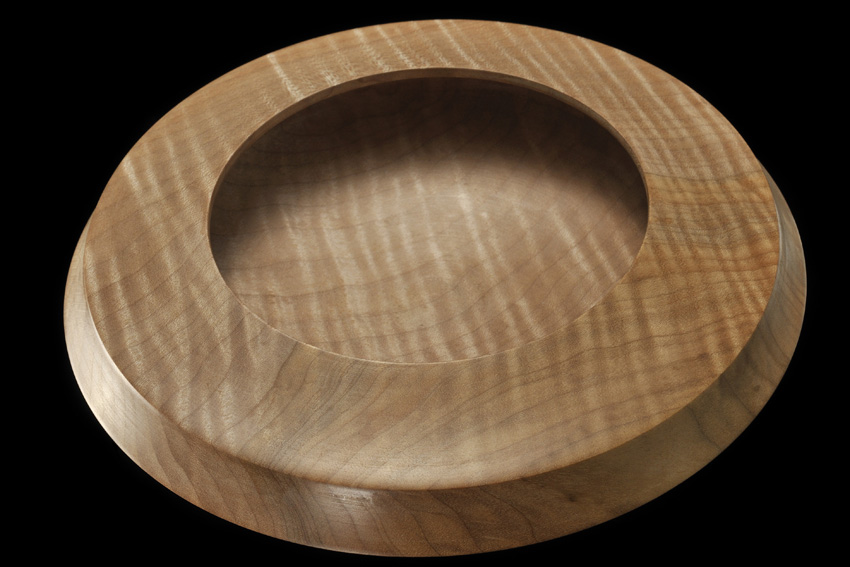 Curly Maple Wood Bowl
